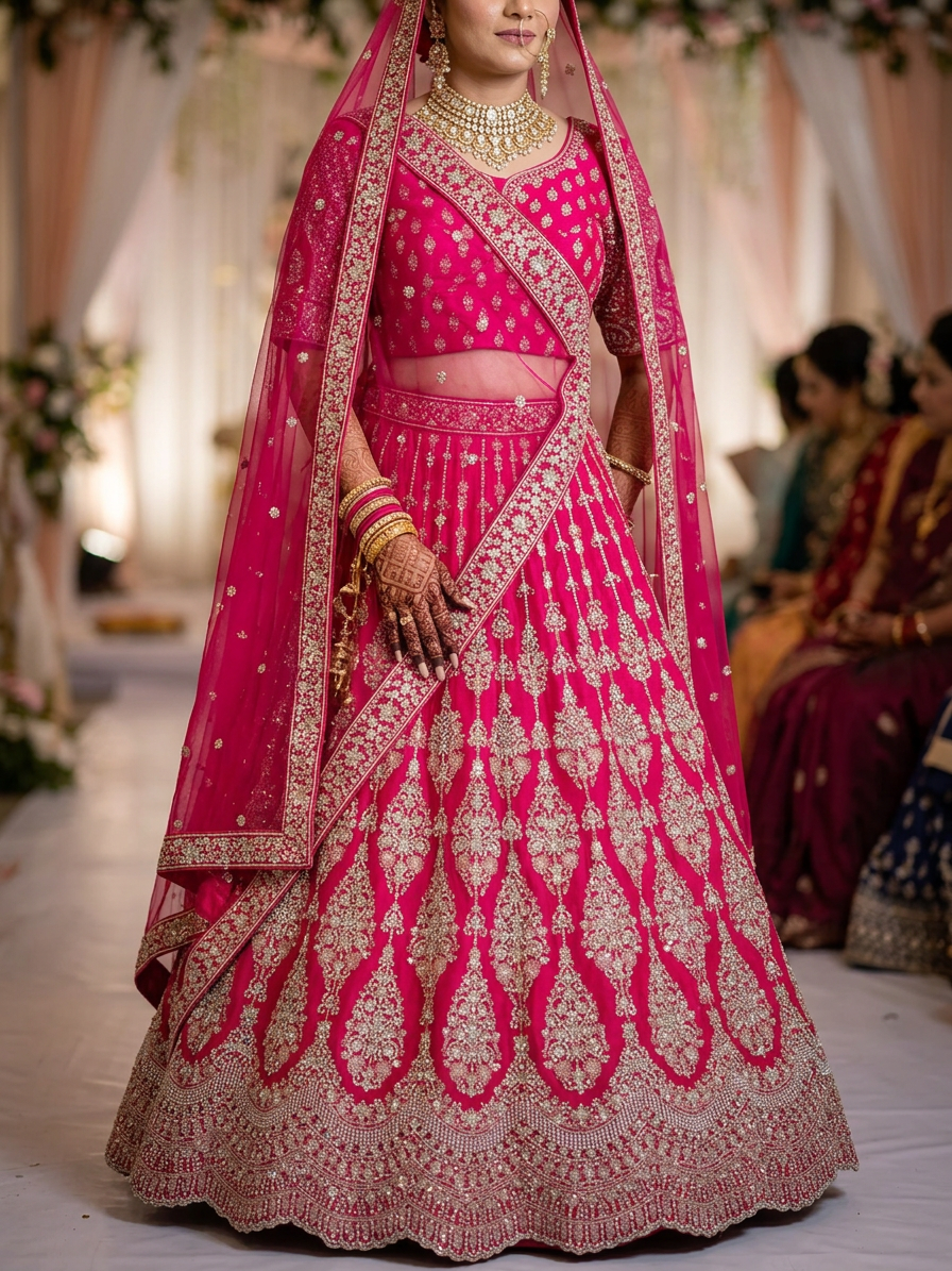 Bridal Lehnga — Custom scene