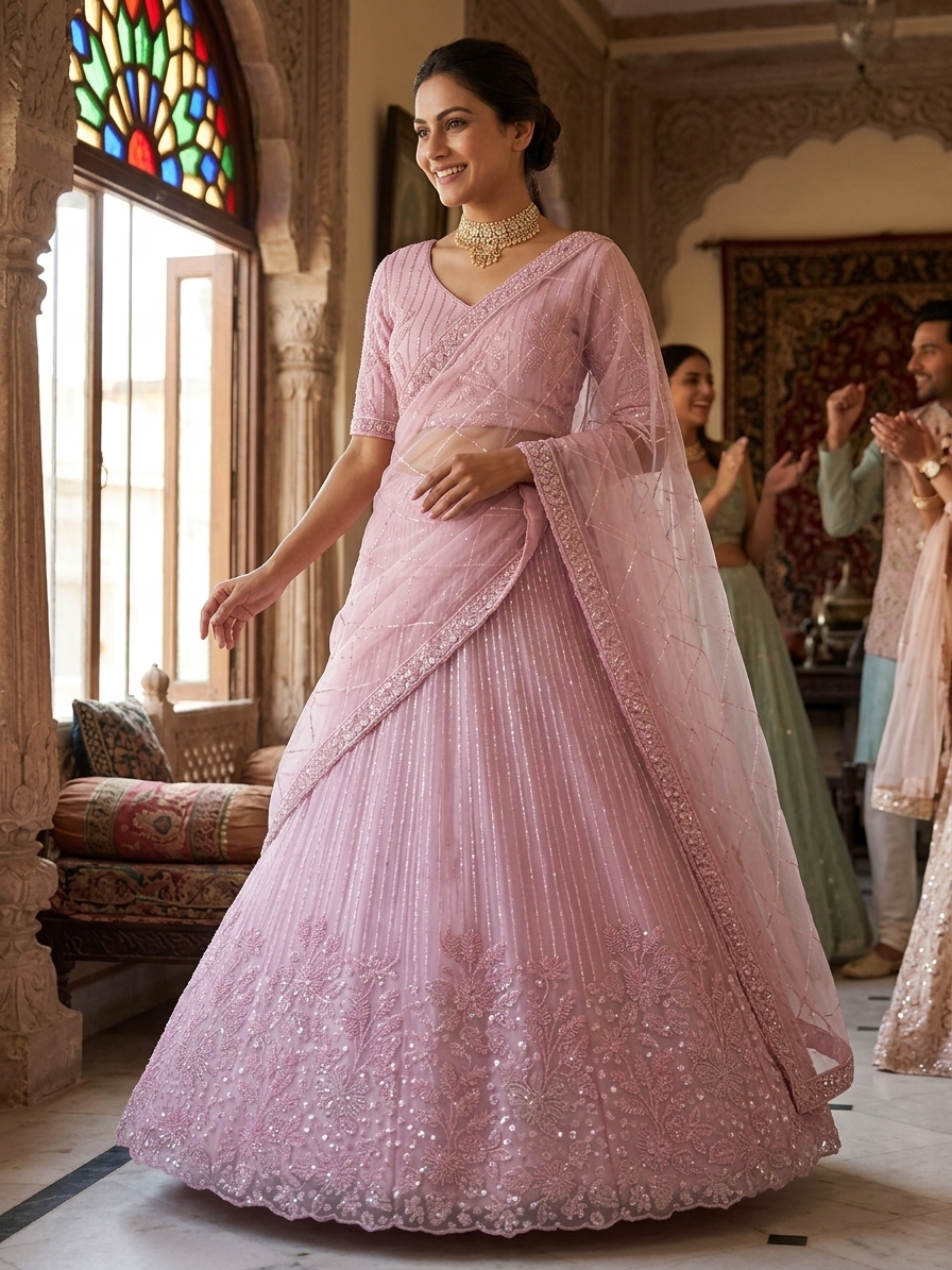 Bridal Lehnga — Bridesmaid / sister of the bride · Heritage haveli