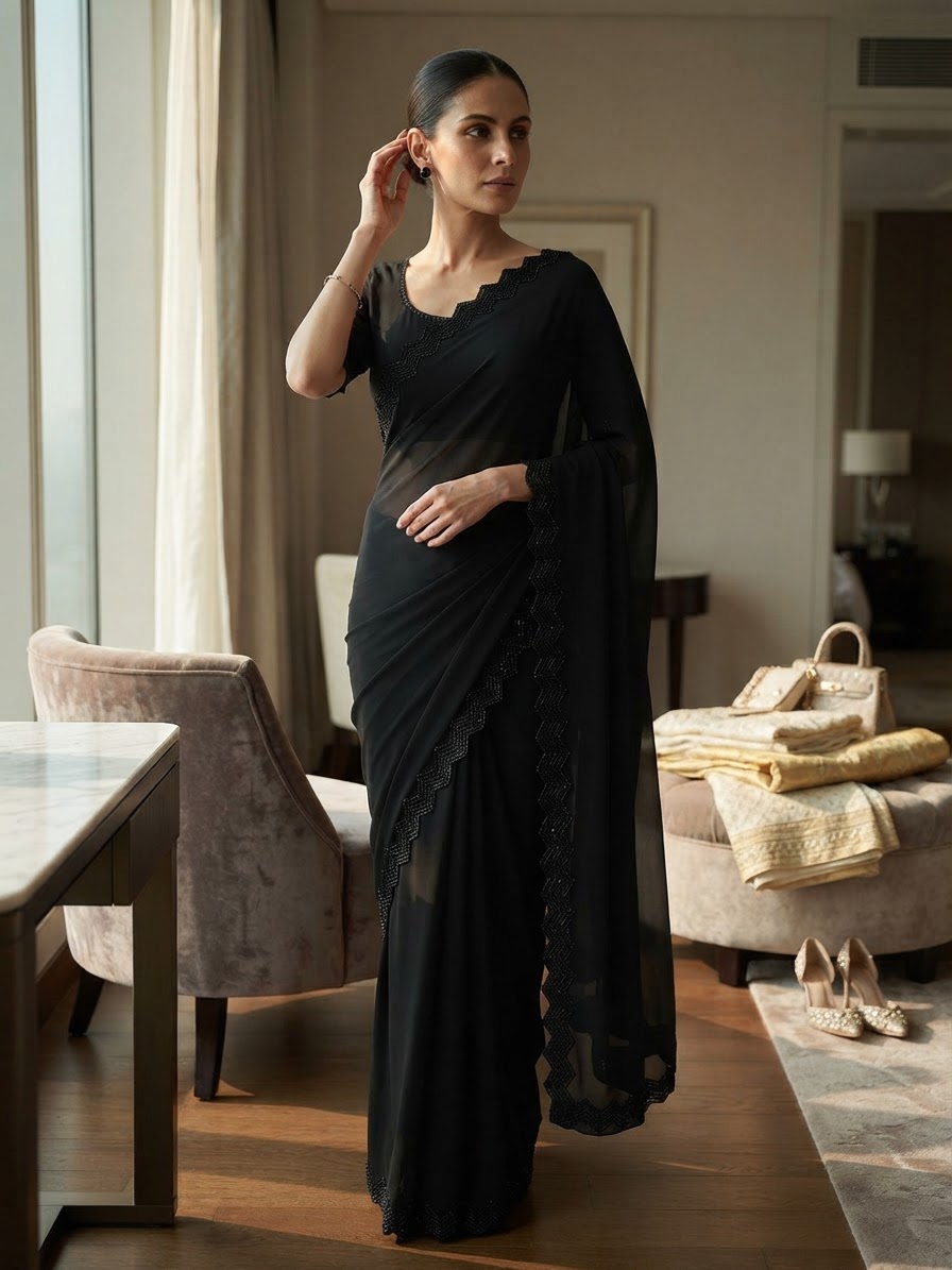 Editorial fashion model · Luxury hotel suite