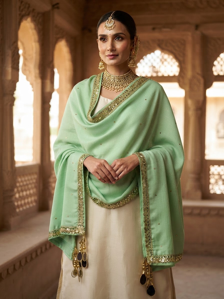 Indian bride wearing it · Heritage haveli