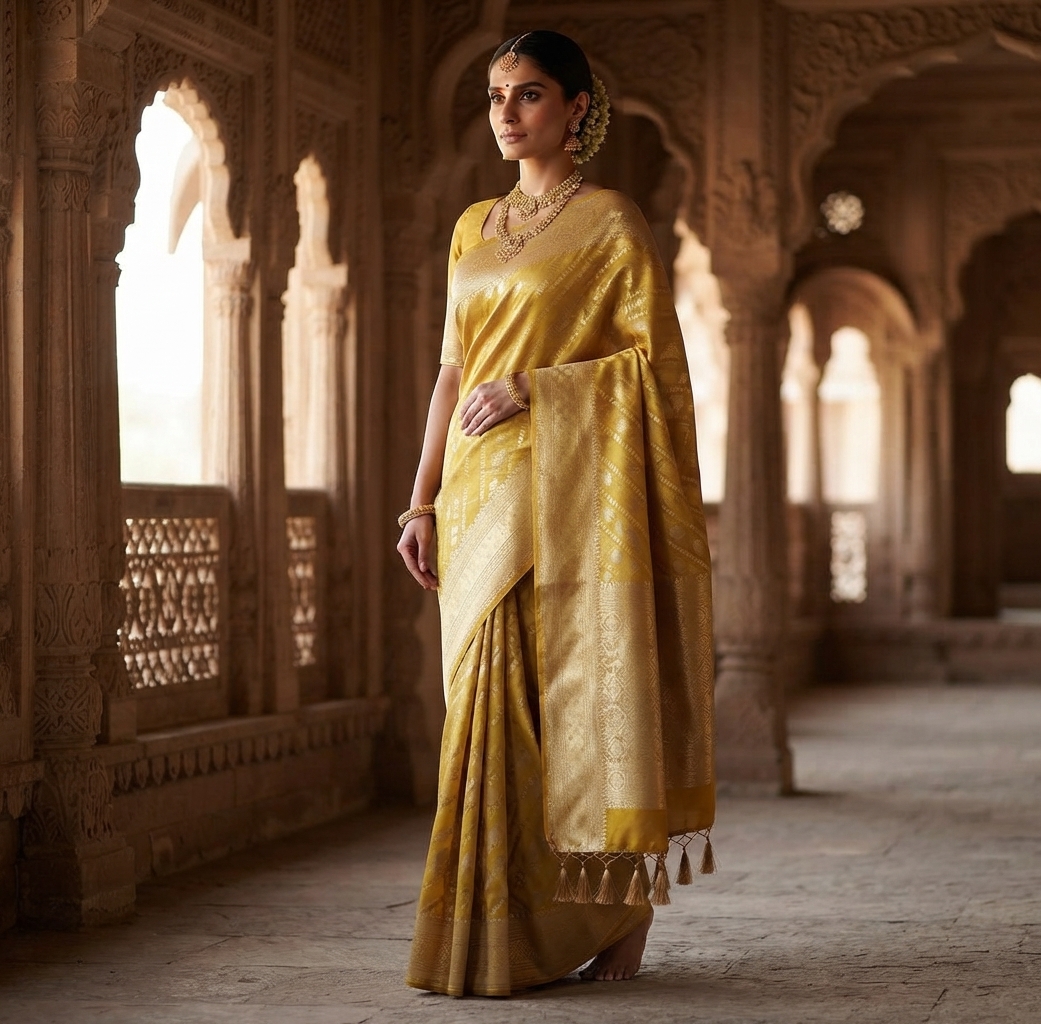 Indian bride wearing it · Heritage haveli