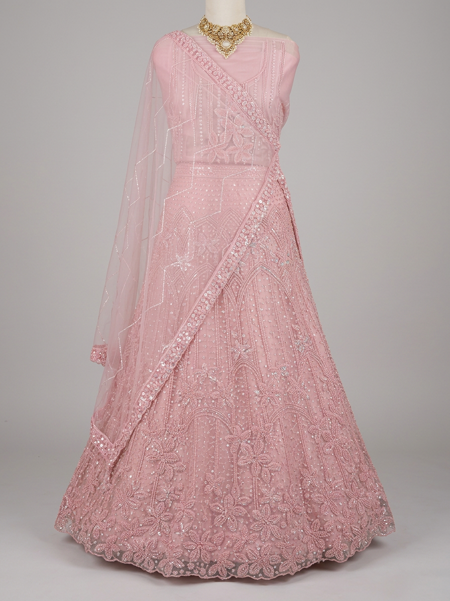 Bridal Lehnga — Drape / flow