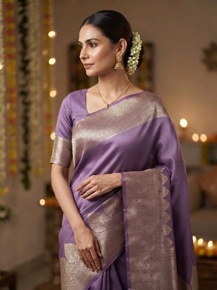 Festive woman wearing it · No specific setting