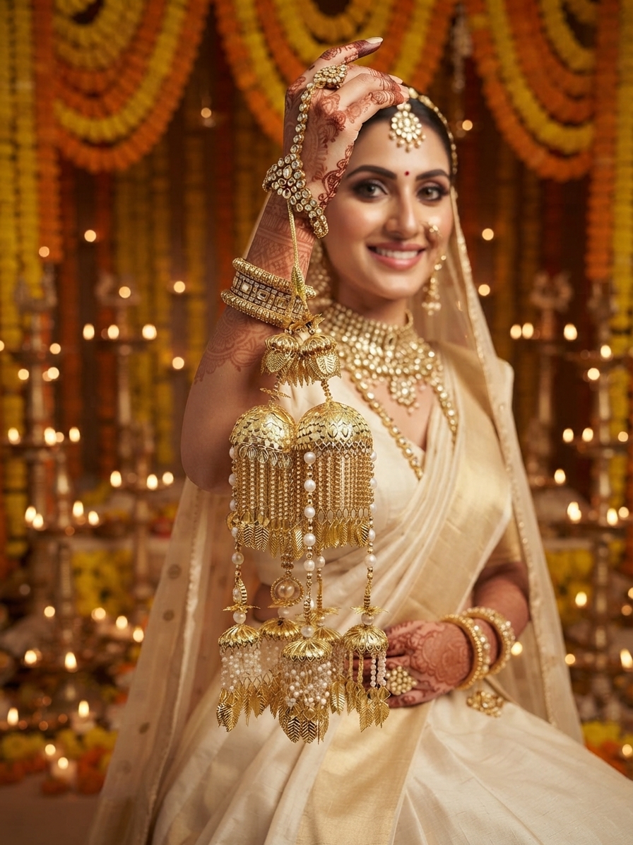 Indian bride wearing it · Wedding mandap