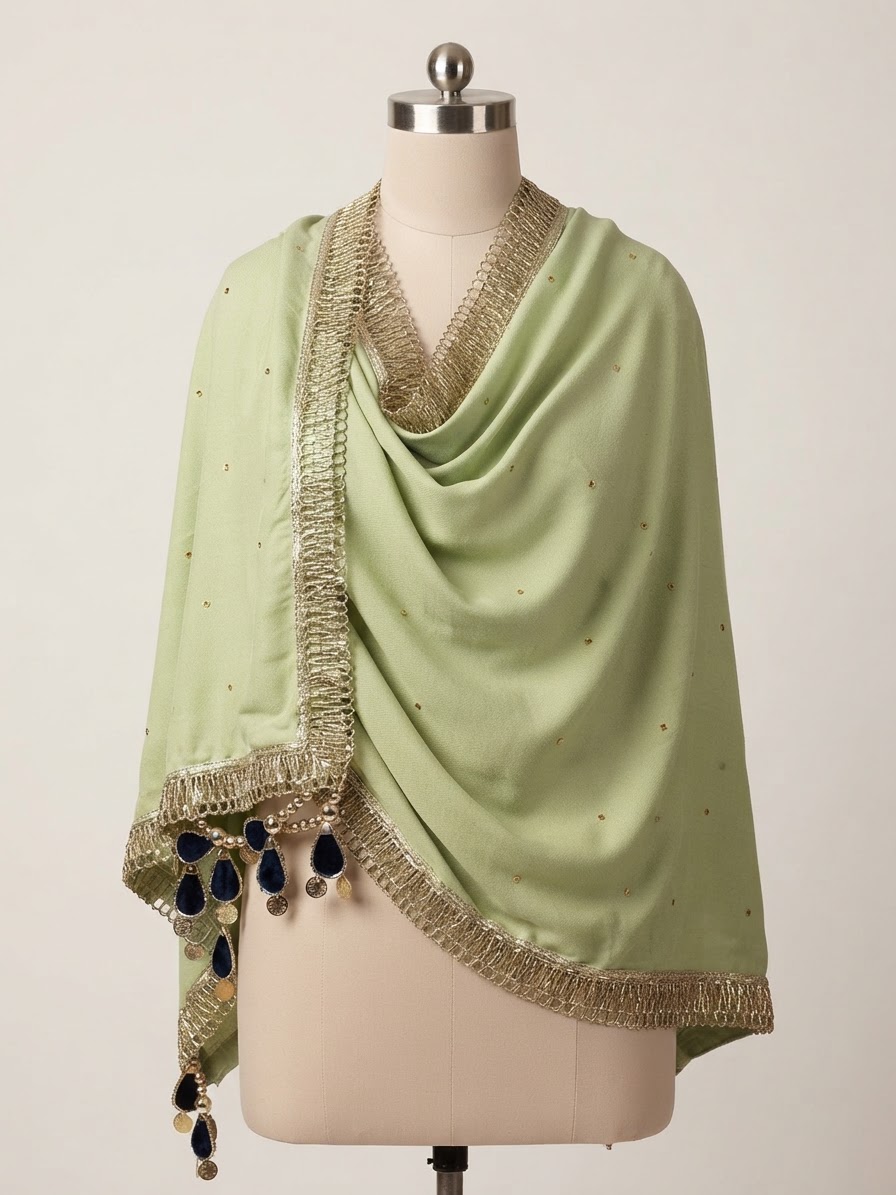 On a mannequin