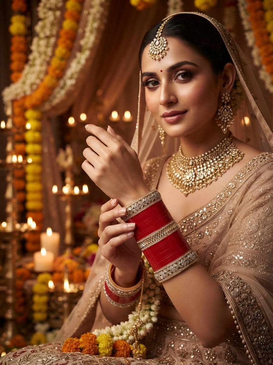 Indian bride wearing it · Wedding mandap