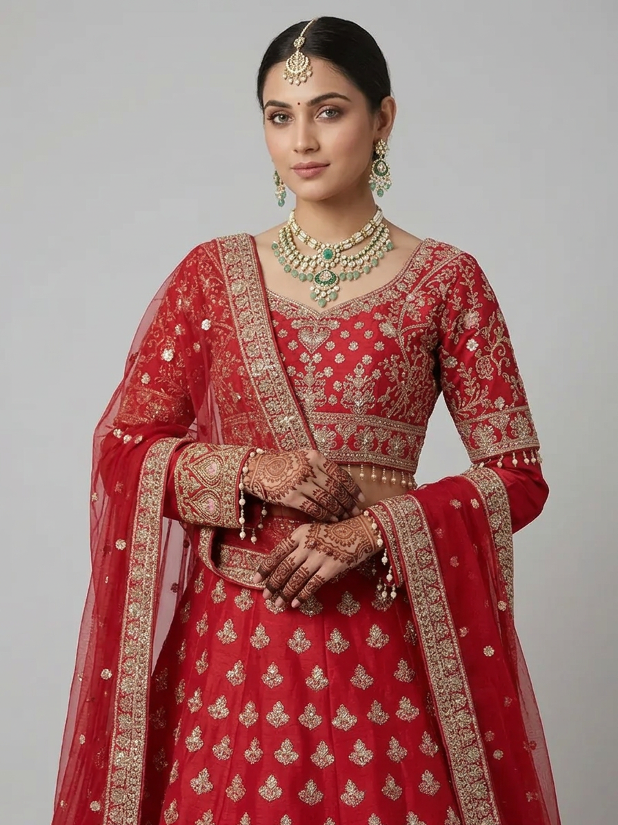 Bridal Lehnga — Custom scene