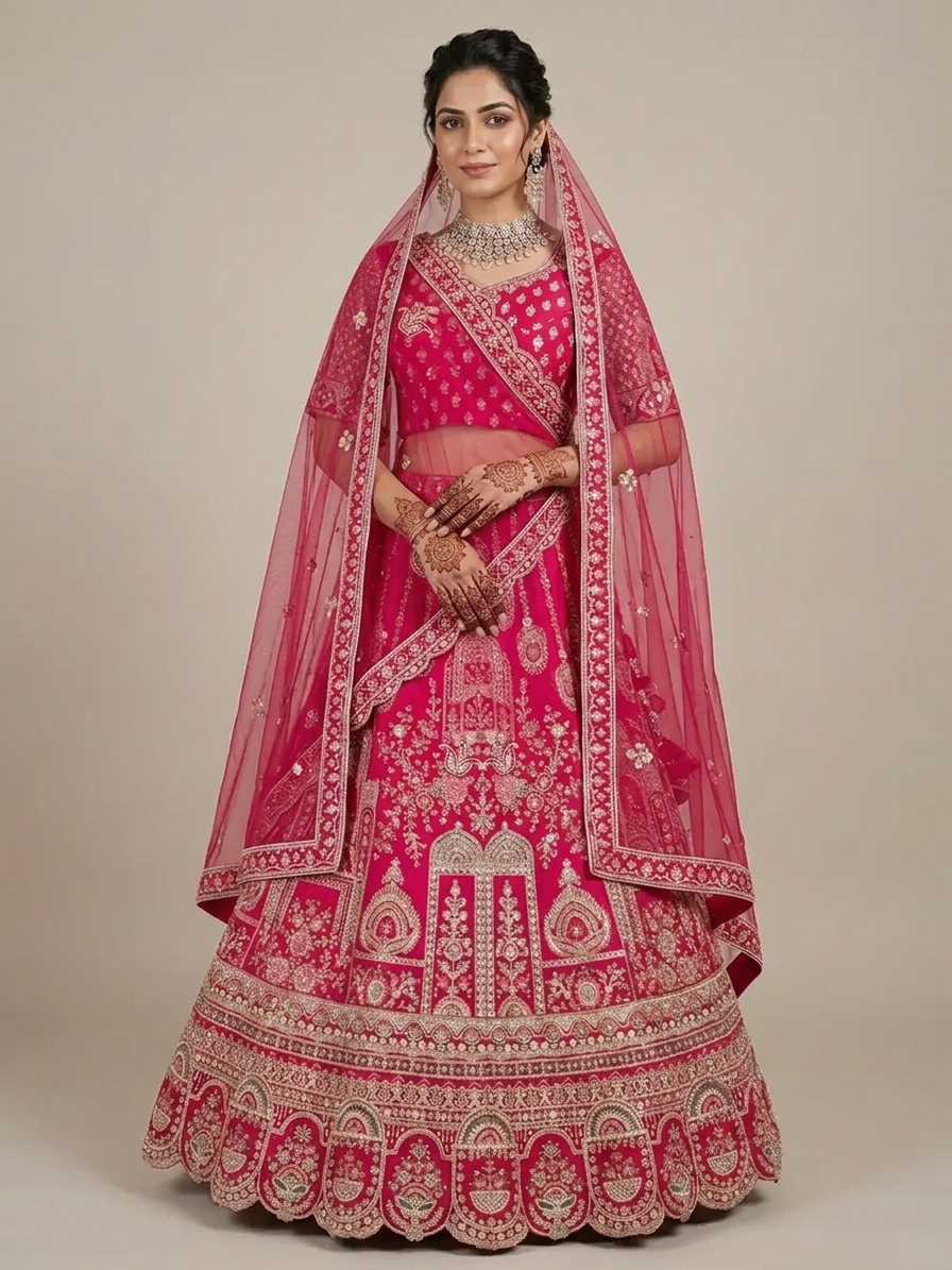 Bridal Lehnga — Custom scene