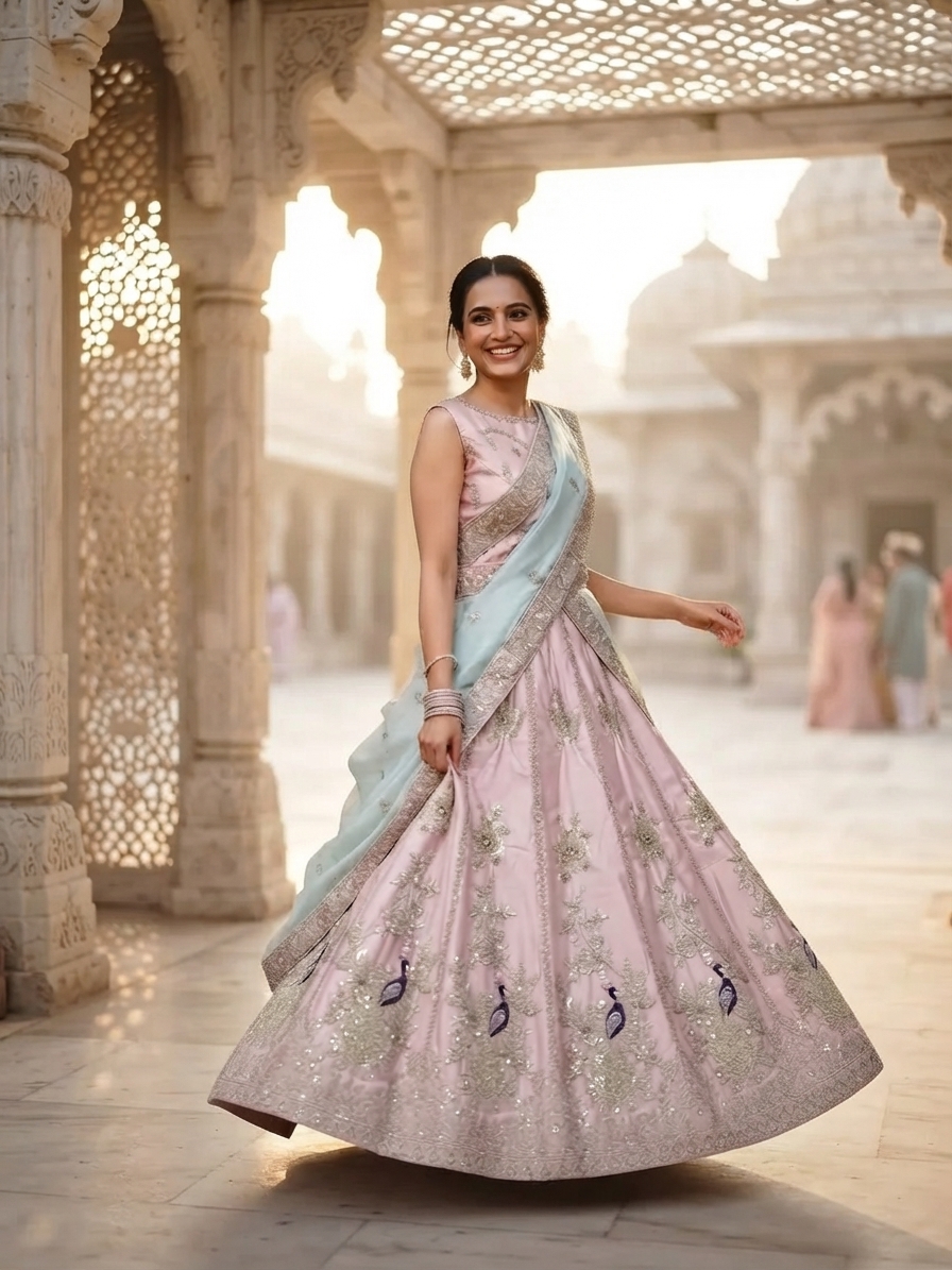 Bridesmaid / sister of the bride — lehenga