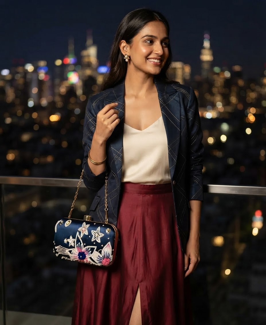 Street-style / candid — clutch