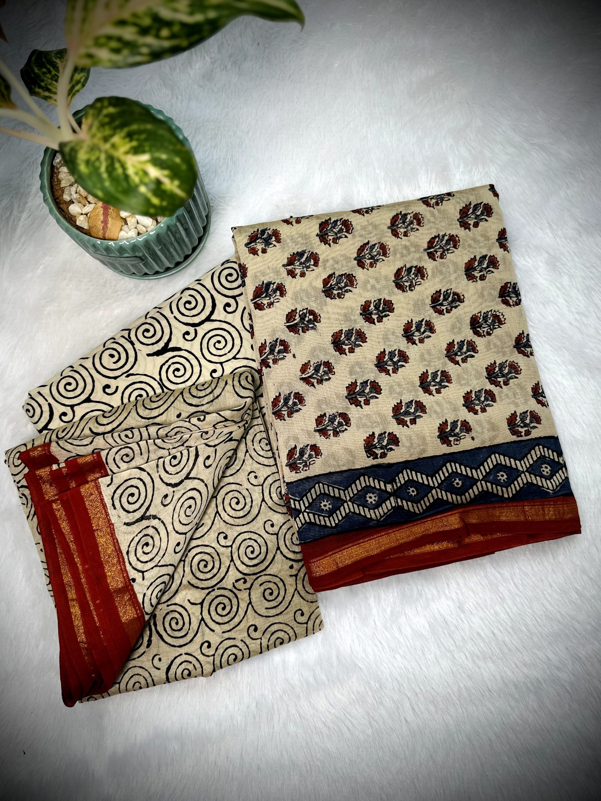 Maheshwari Silk Suit - Premium Ethnic Wear